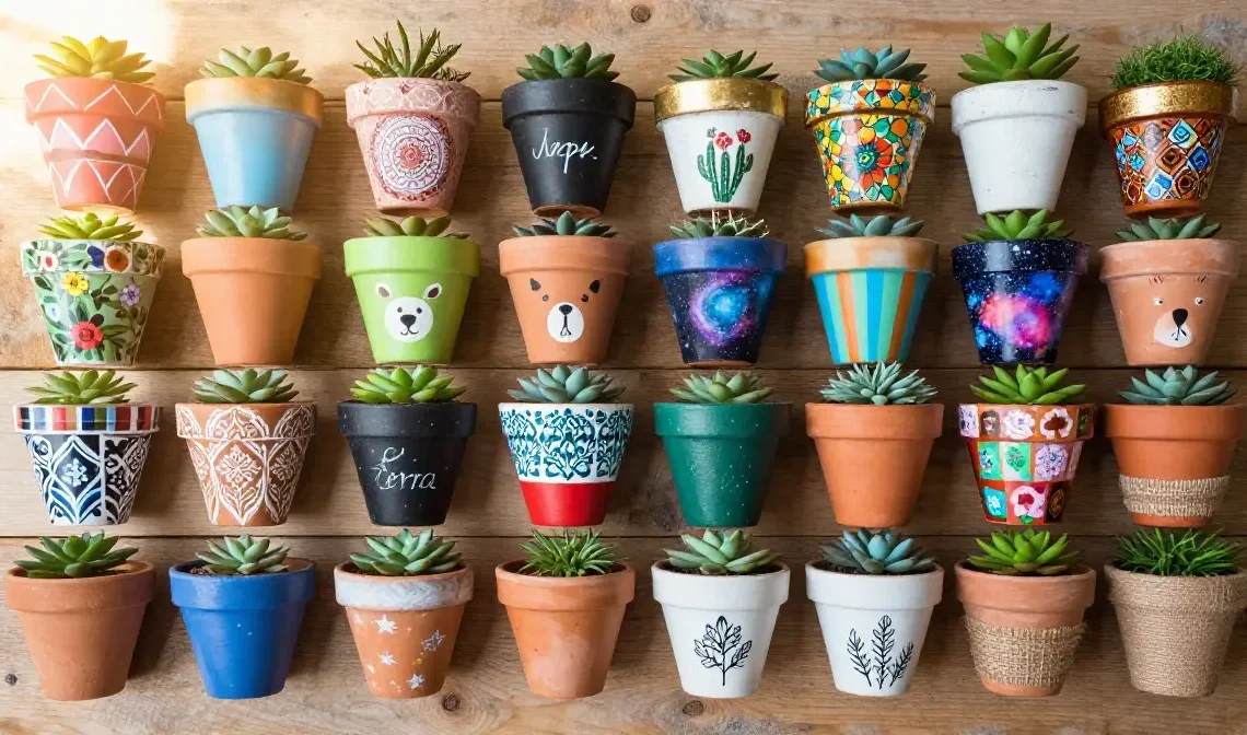 22 Terra Cotta Pot Painting Ideas You'll Love to Try
