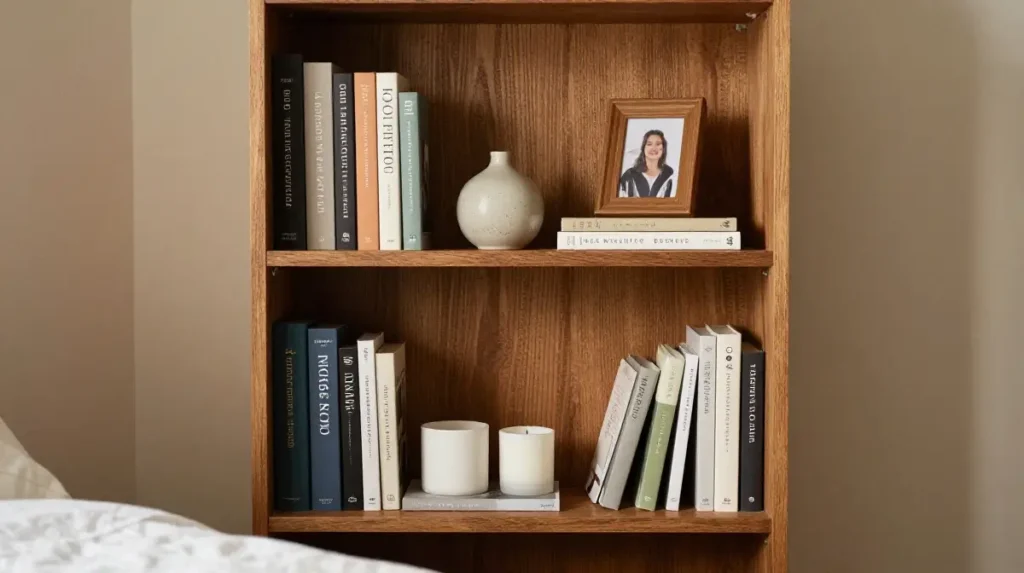 A Bedroom Bookshelf That Tells a Story