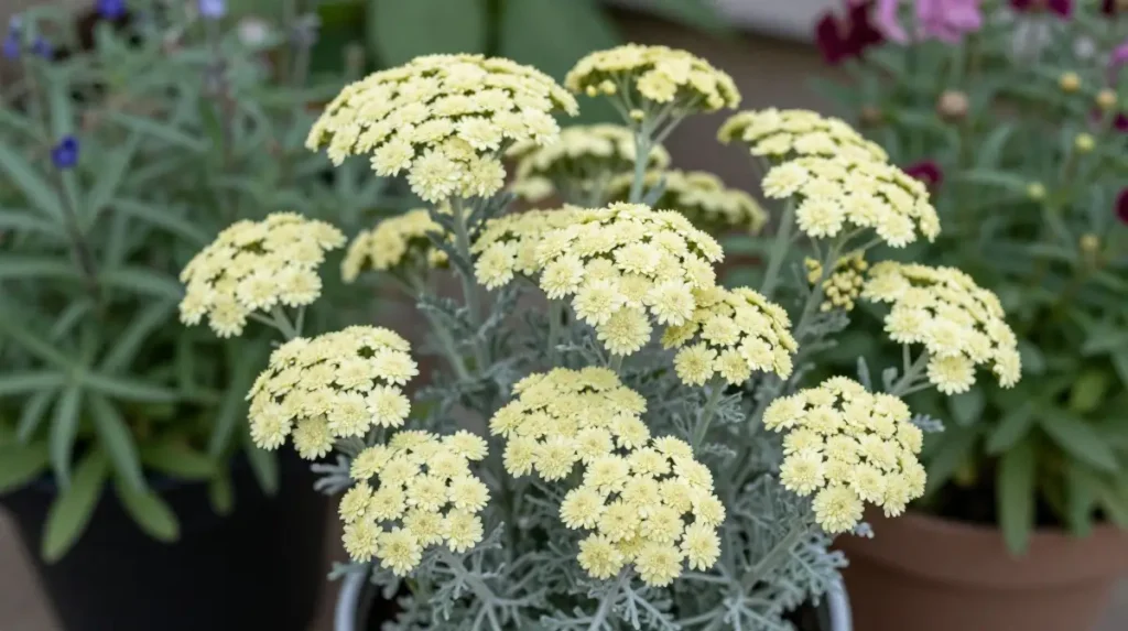 Achillea Moonshine for Soft Yellow Tones