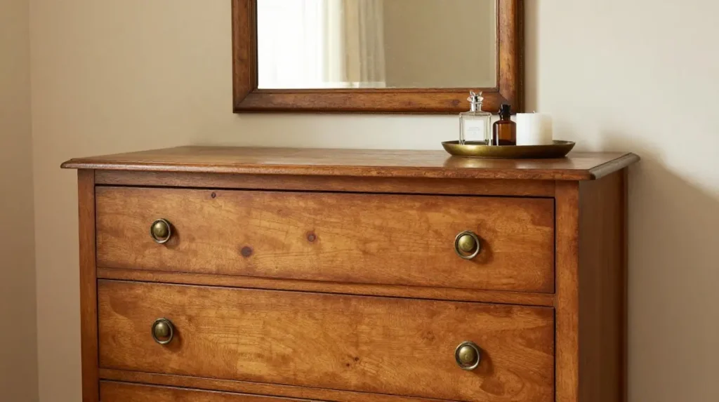 Antique or Aged Wood Furniture for Character