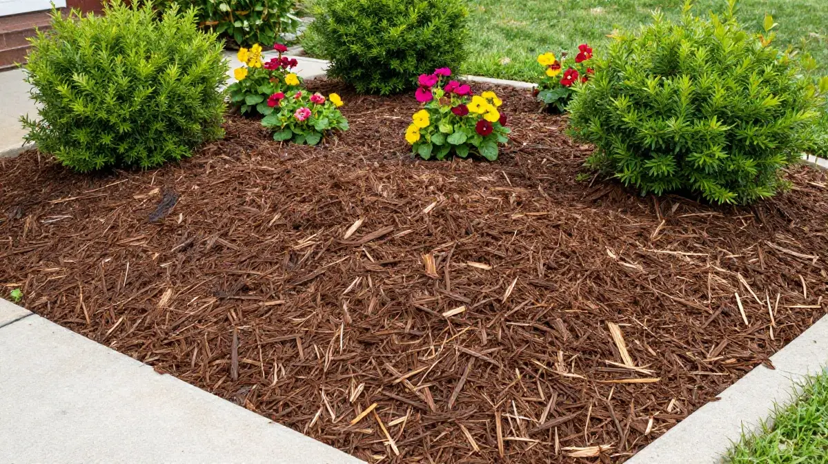 Apply Fresh Mulch to Planting Beds for a Polished Finish