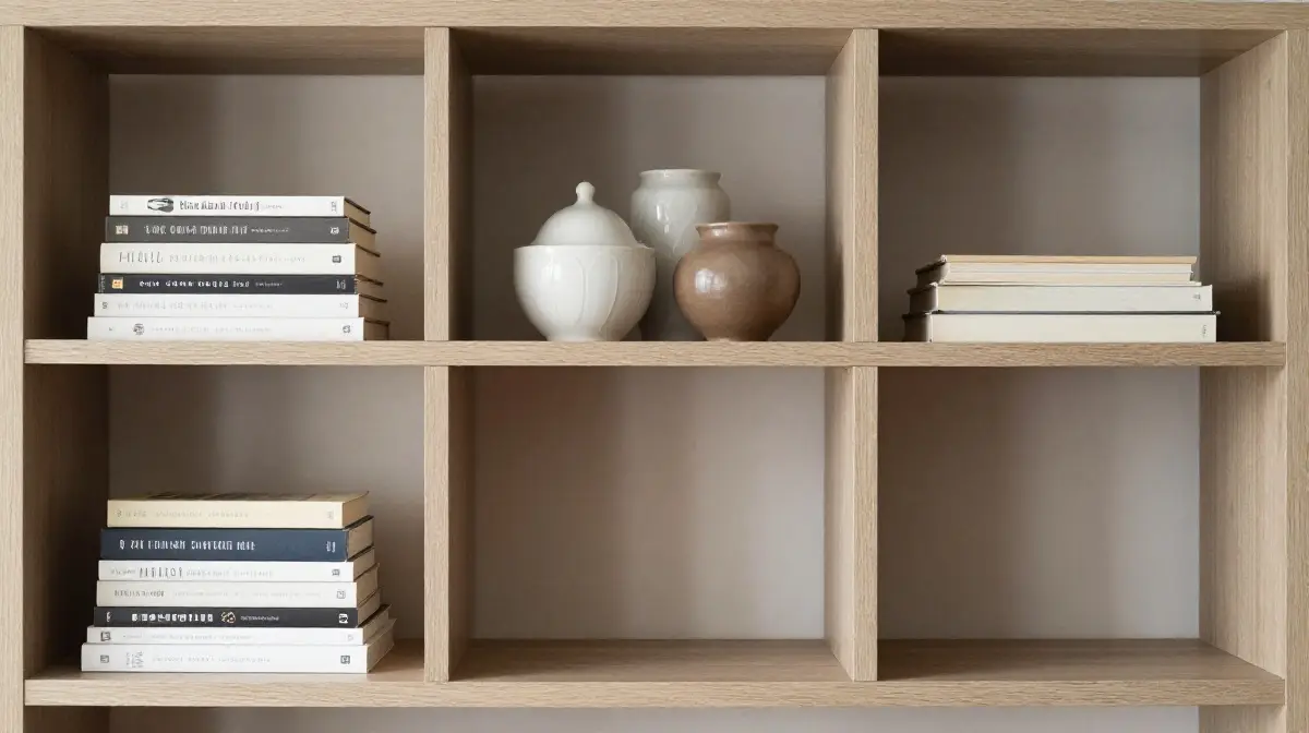 Apply the One-Third Rule for a Balanced Shelf