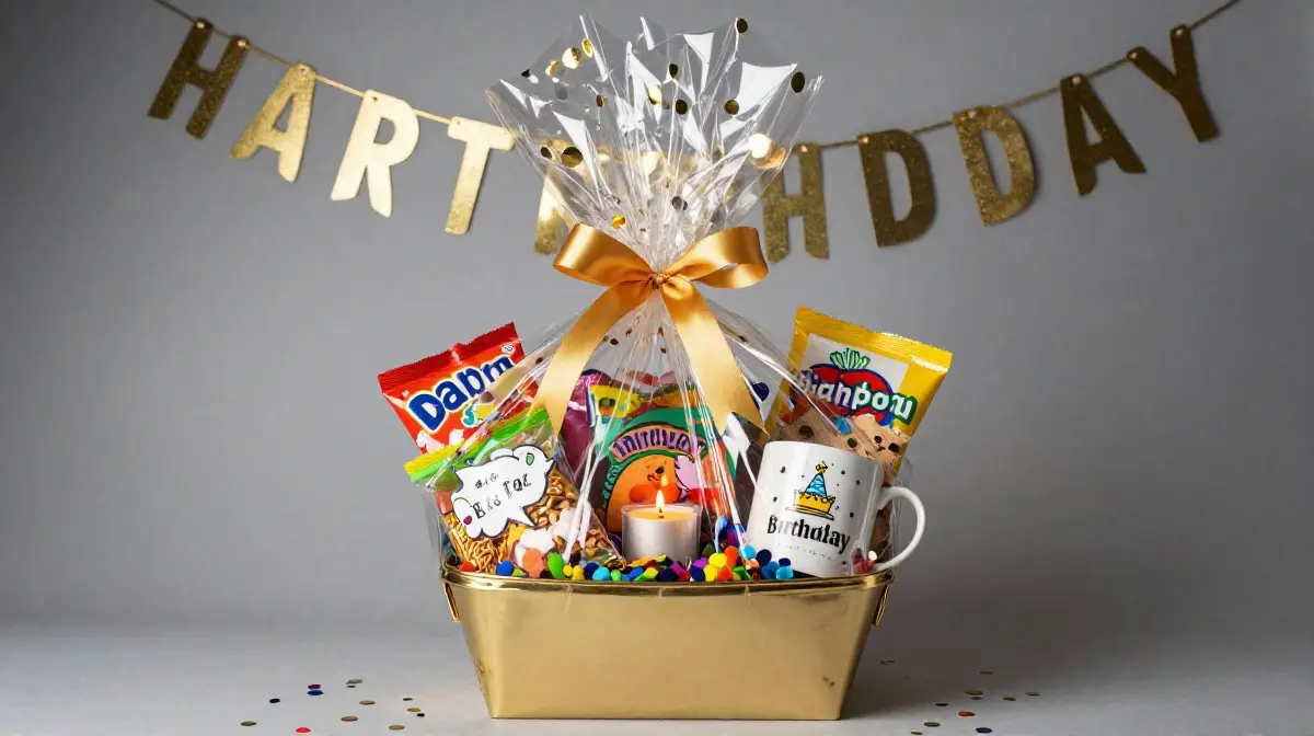 Birthday Celebration Gift Basket
