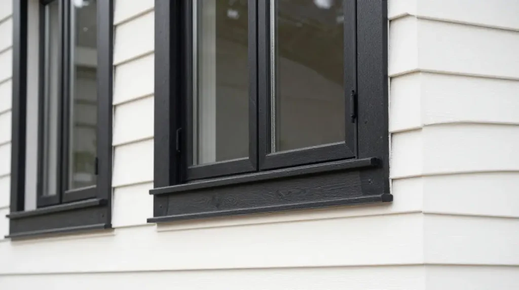 Black Window Frames With Any Base Color