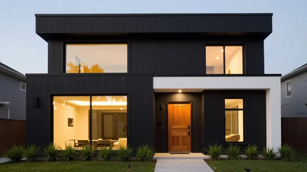 Bold Black Exterior