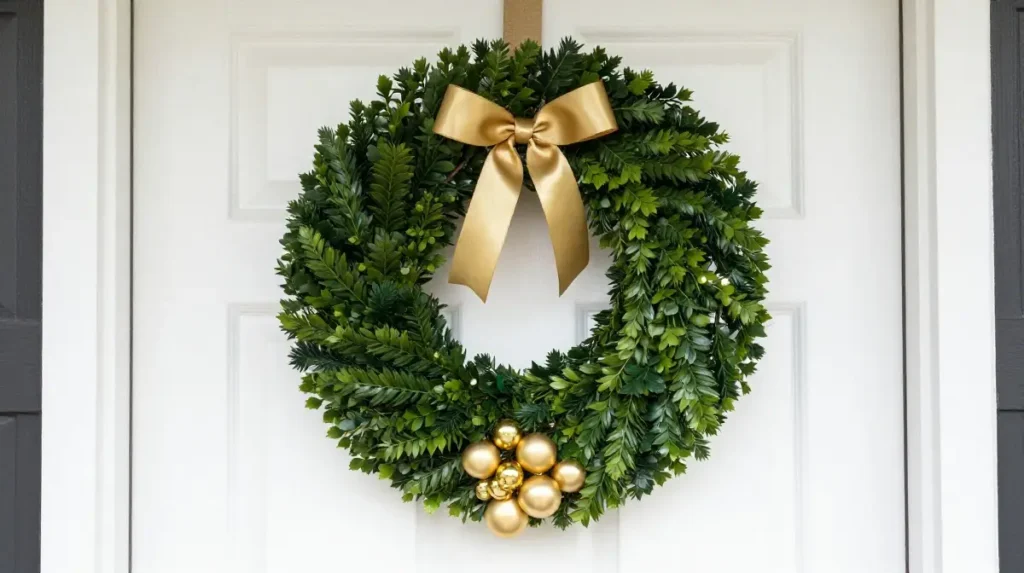 Boxwood Wreath for a Year-Round Look