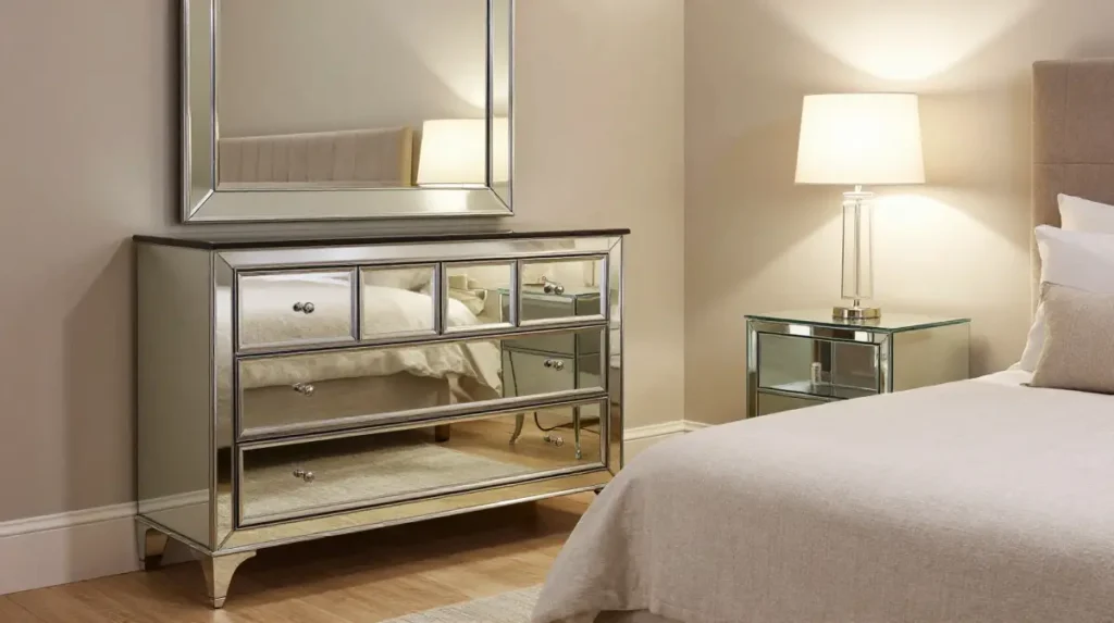 Bring in Mirrored Furniture Thoughtfully