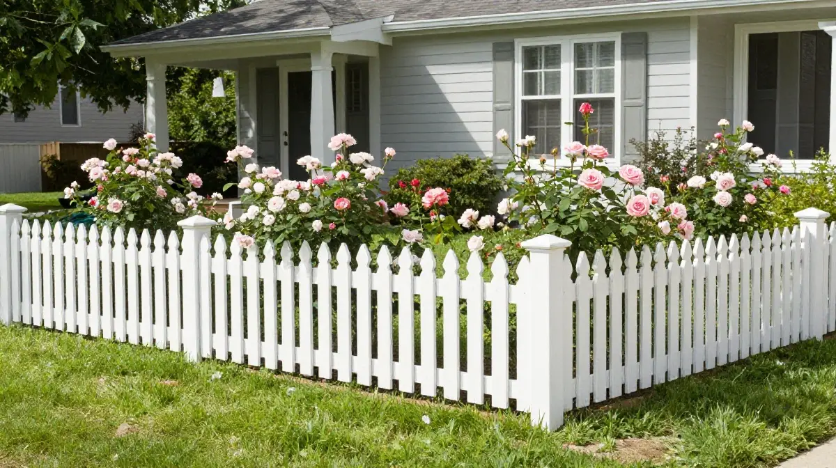 Build a Low Decorative Fence or Garden Border