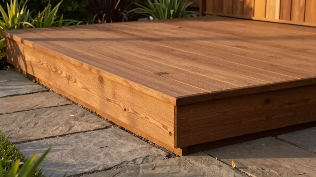 Cedar Deck Skirting