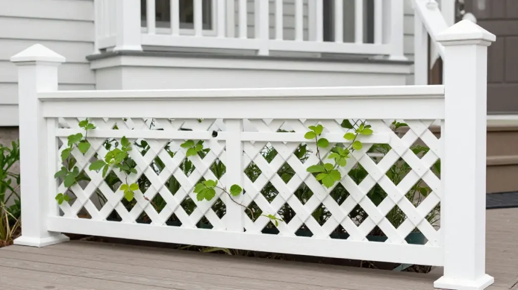 Classic Lattice Deck Skirting