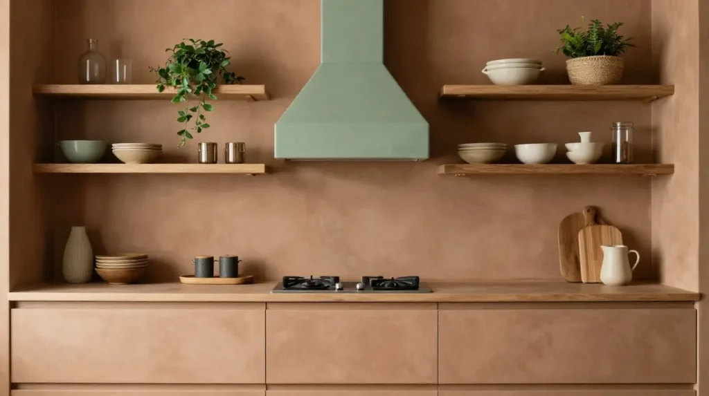 Clay Kitchen Color for a Sculptural Feel