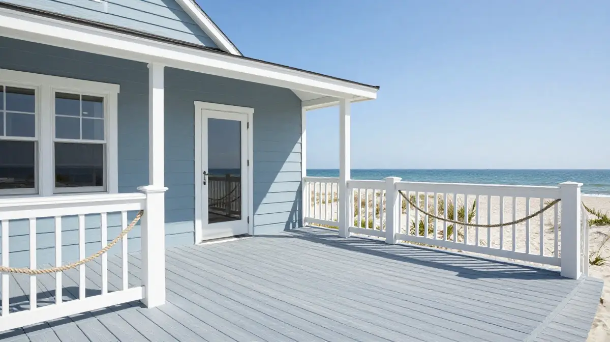 Coastal Blue-Grey Deck Stain