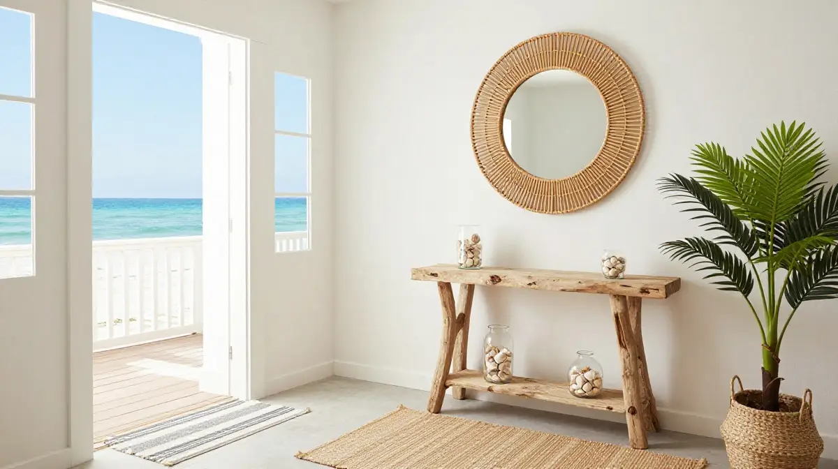 Coastal and Beachy Entryway Looks