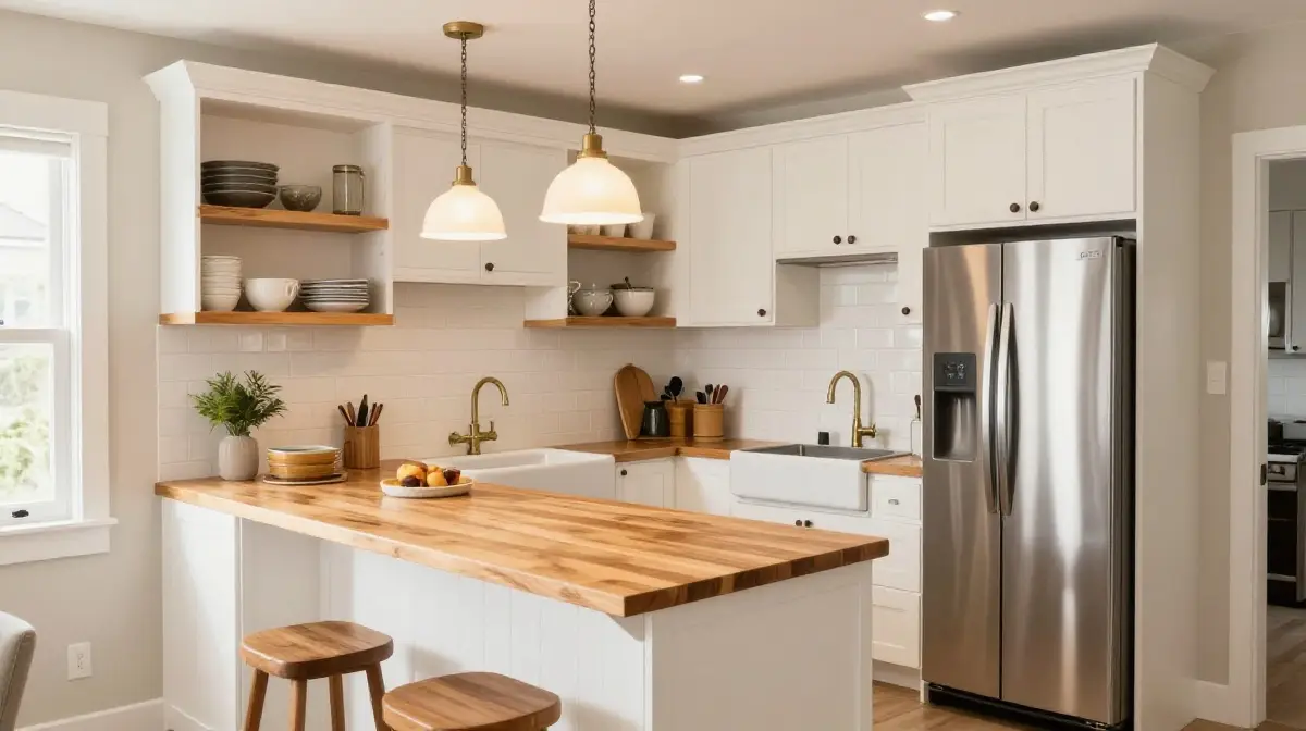 Compact Kitchen Design That Delivers Full Functionality