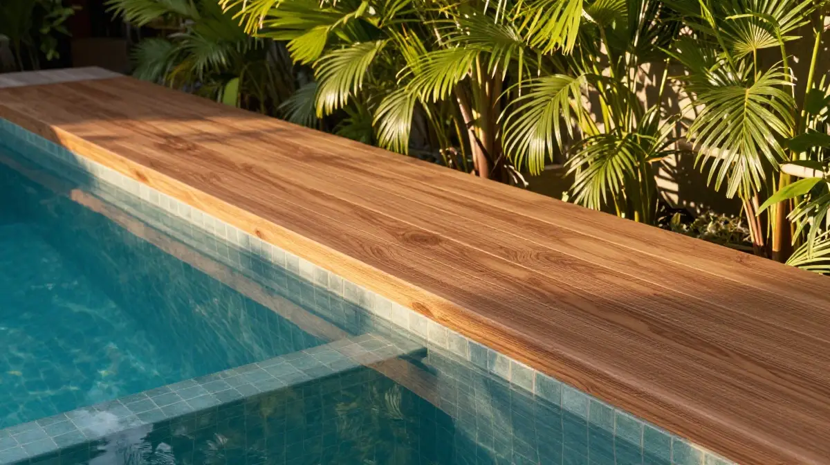 Composite Wood or Timber-Look Coping