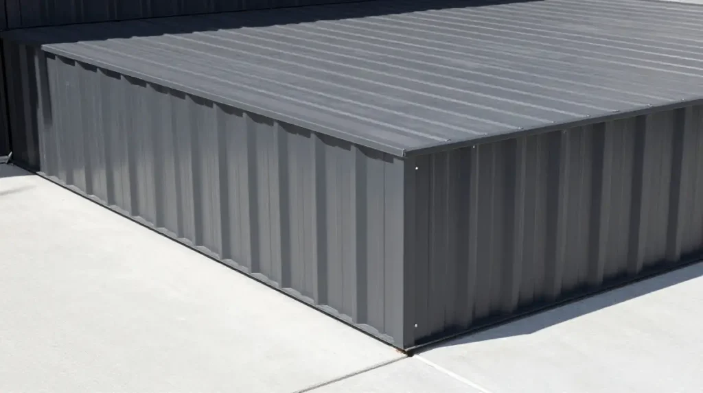 Corrugated Metal Skirting