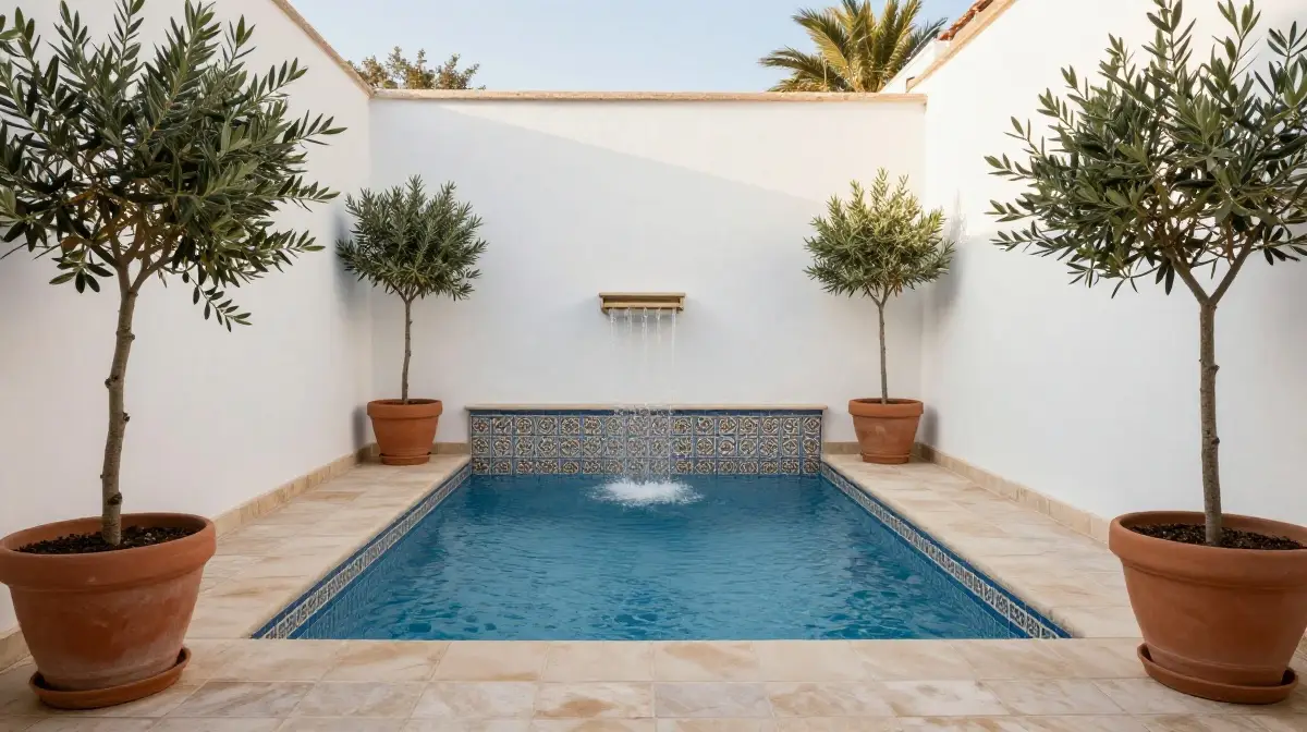 Courtyard Pool Designs