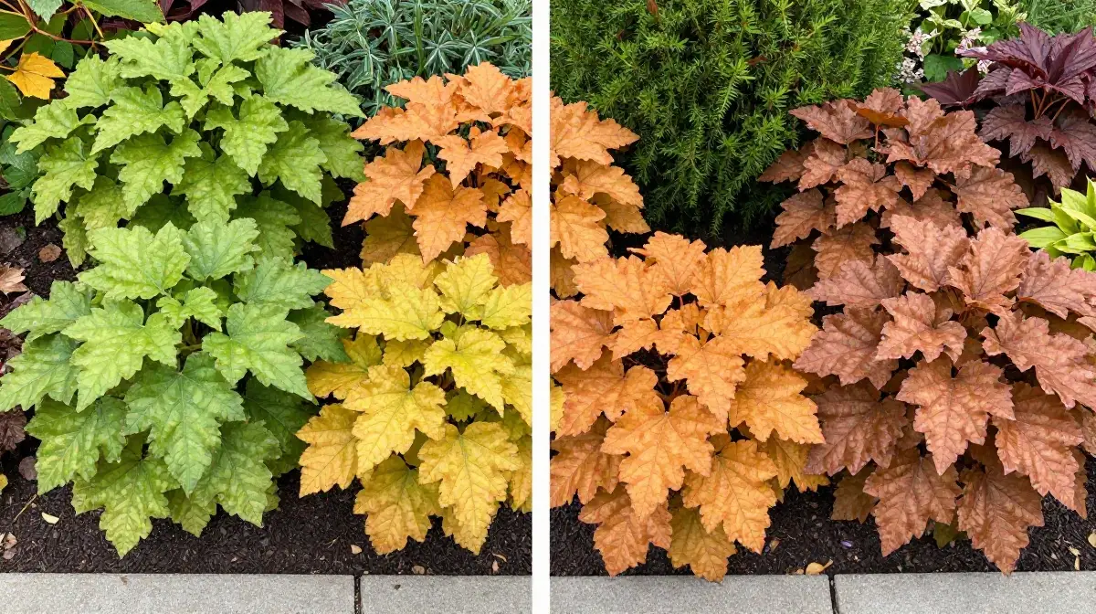 Create a Four-Season Front Yard Display With Heuchera