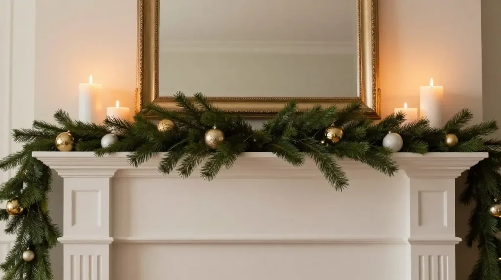 Create a Stunning Christmas Mantel Display