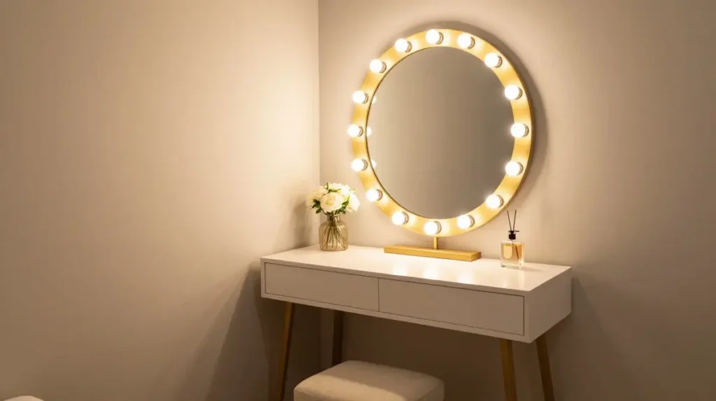 Create a Vanity Corner