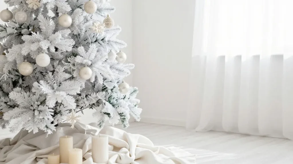 Create a White Christmas Interior