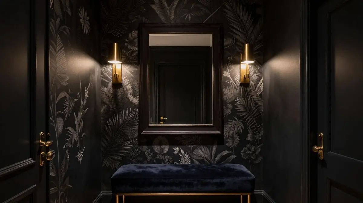 Dark and Moody Entryway Aesthetic