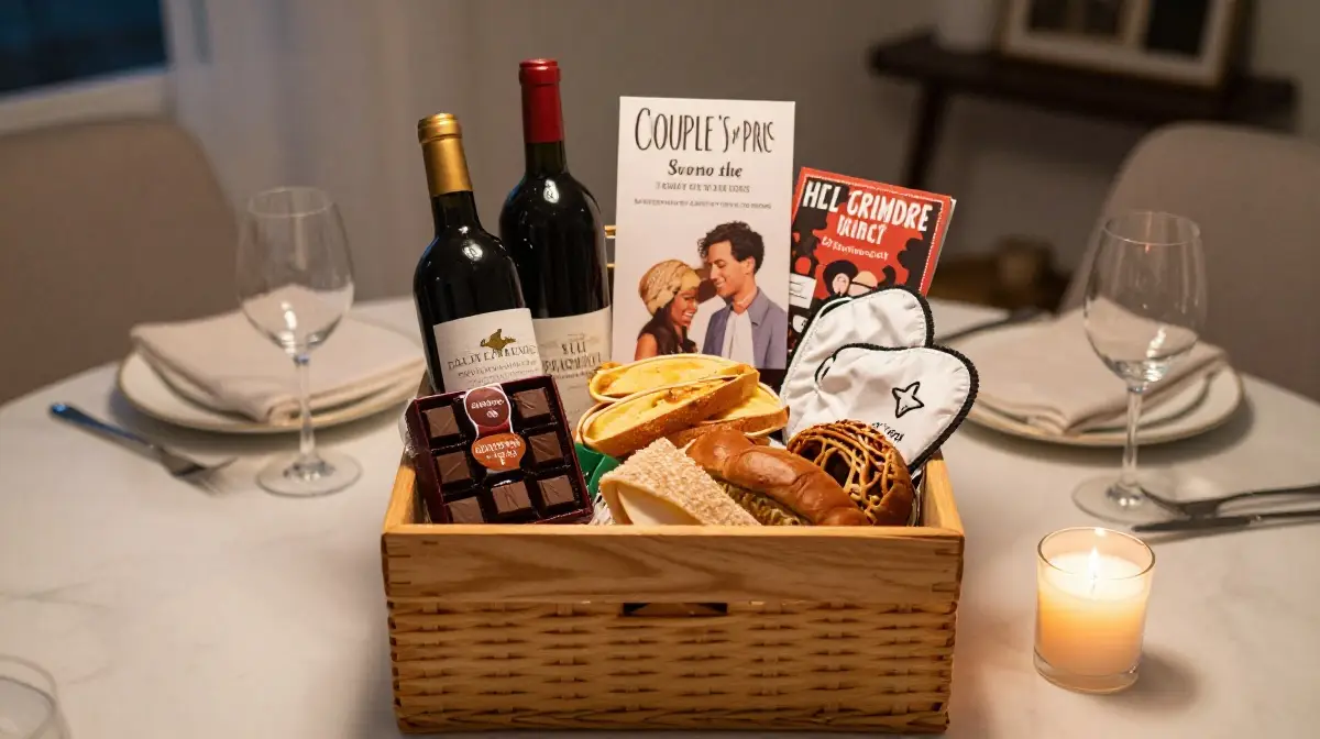 Date Night at Home Gift Basket