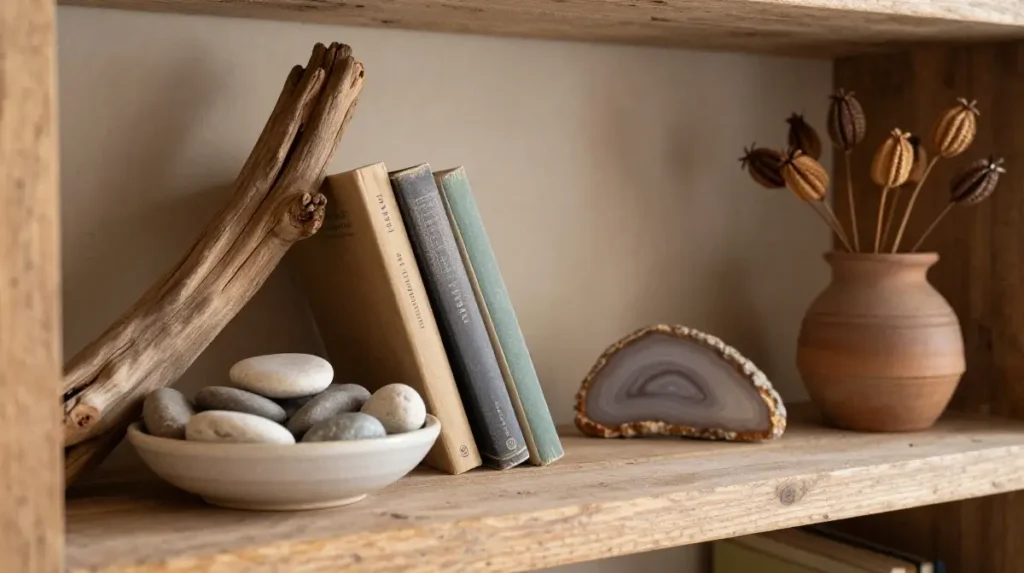 Decorate With Pebbles, Driftwood, and Found Objects