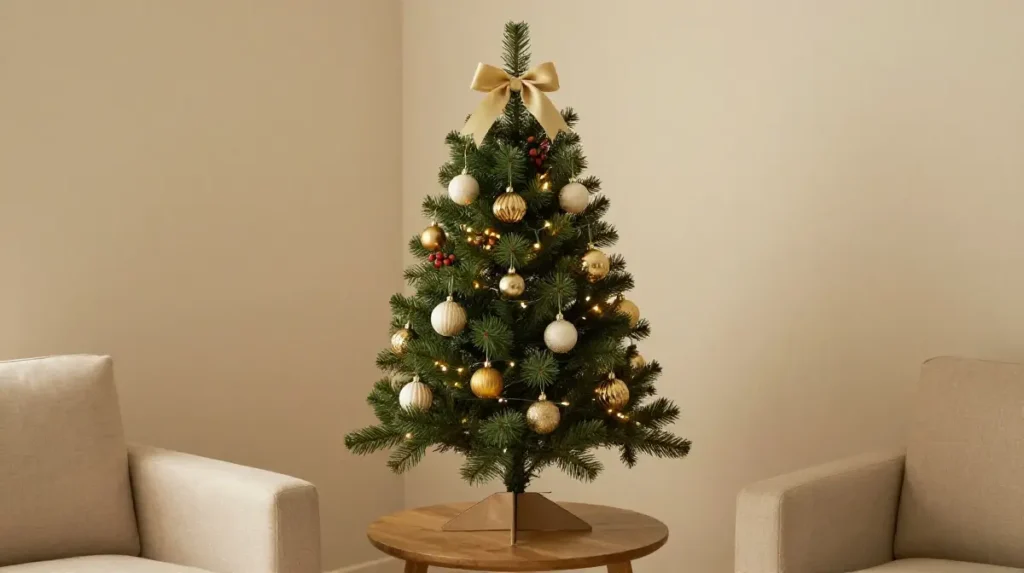 Decorate a Small Christmas Tree With Big Impact