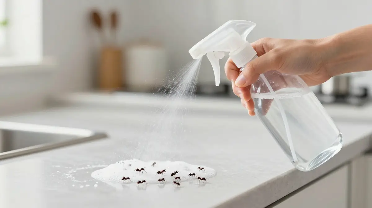 Deploy Dish Soap and Water Spray for Immediate Control