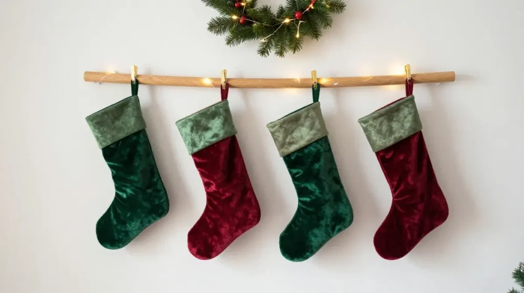 Display Christmas Stockings Creatively