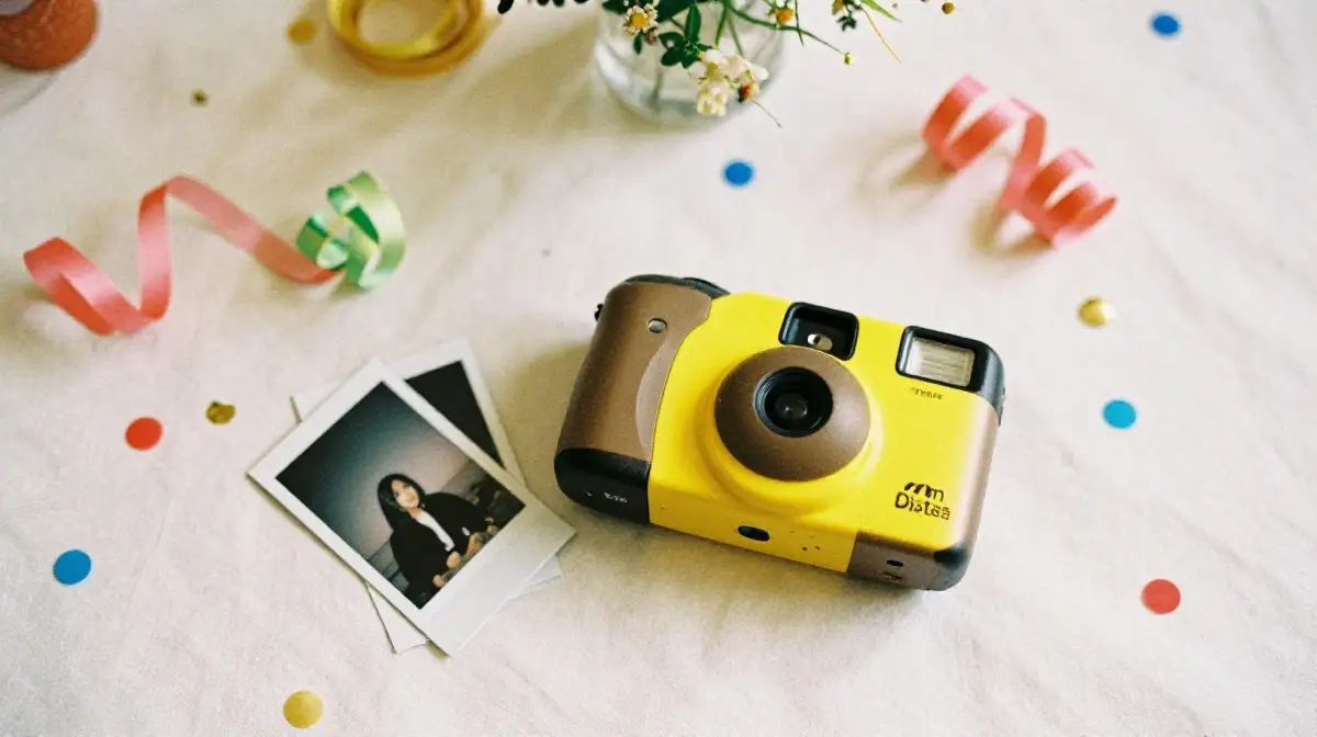 Disposable Camera or Polaroid
