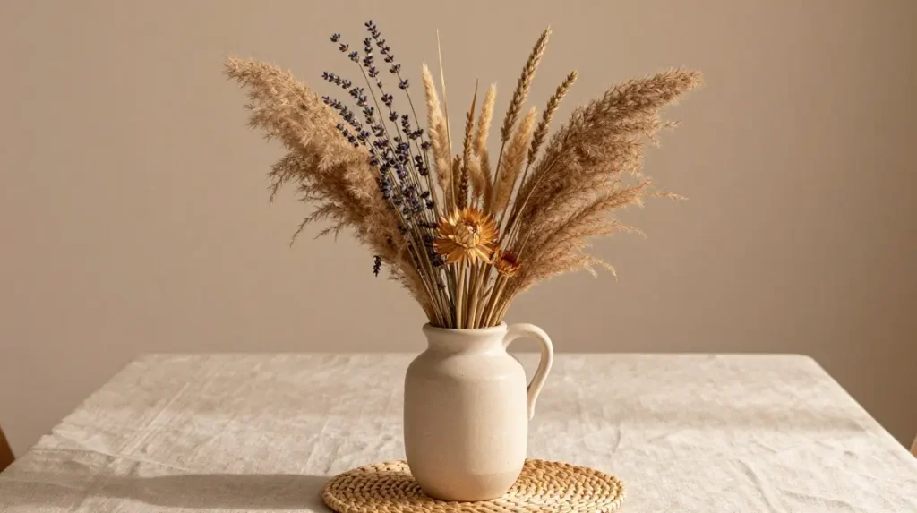 Dried Flower Table Styling for Long-Lasting Arrangements