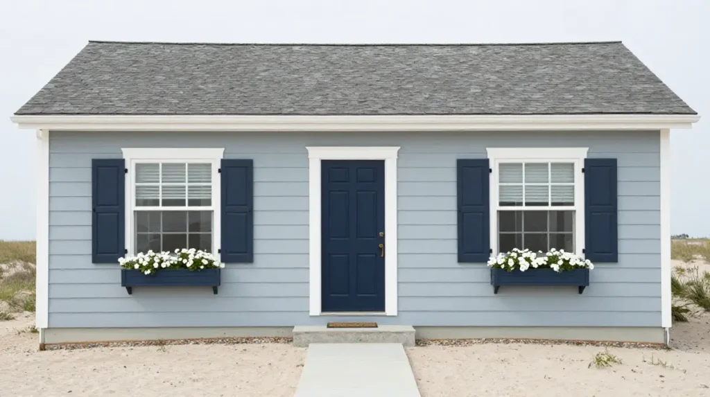 Dusty Blue and Slate