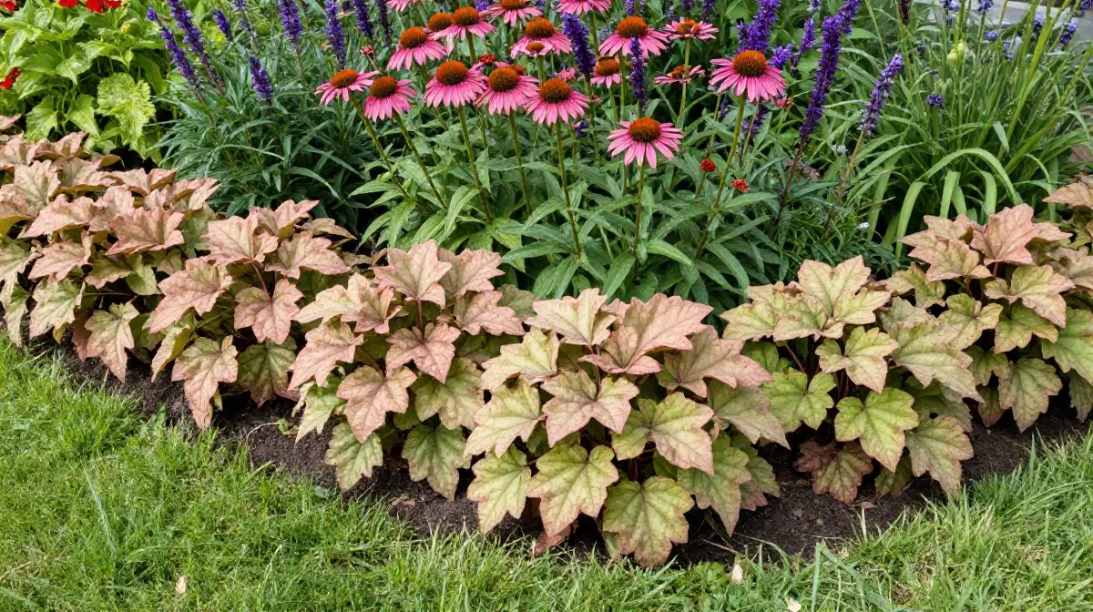 Edge Your Flower Beds With a Single Heuchera Variety