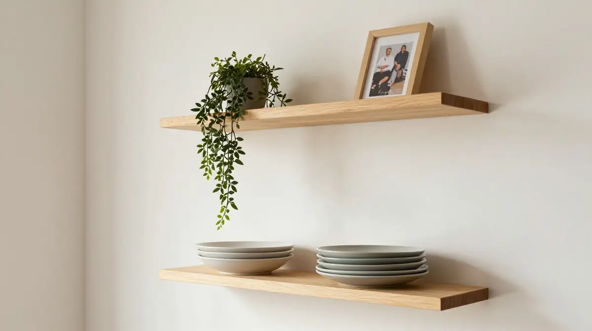 Floating Shelves for Decorative and Functional Display