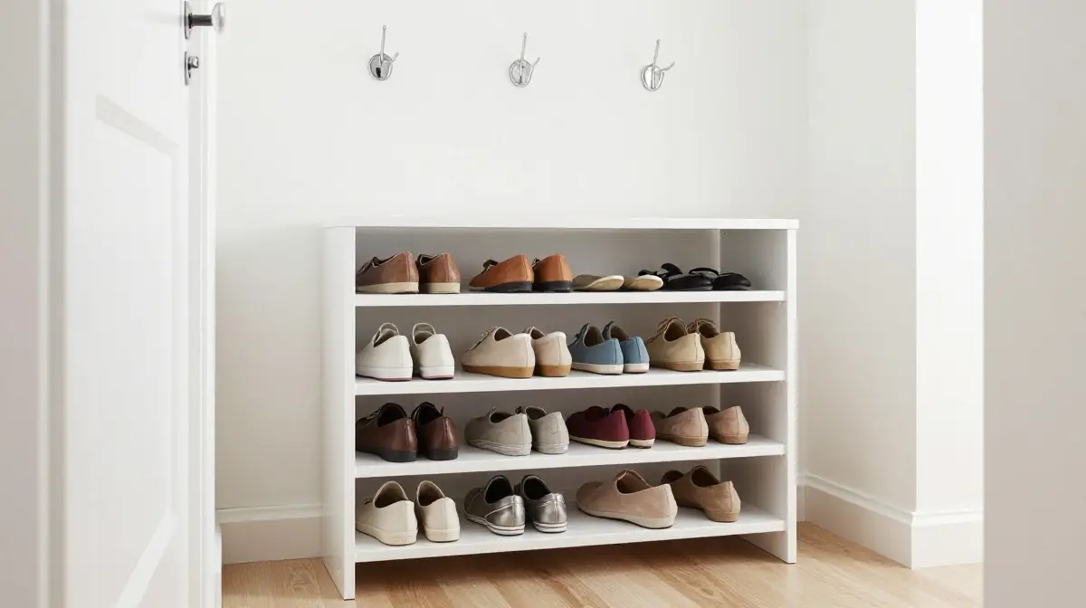 GREJIG Shoe Rack for Airy Open Storage