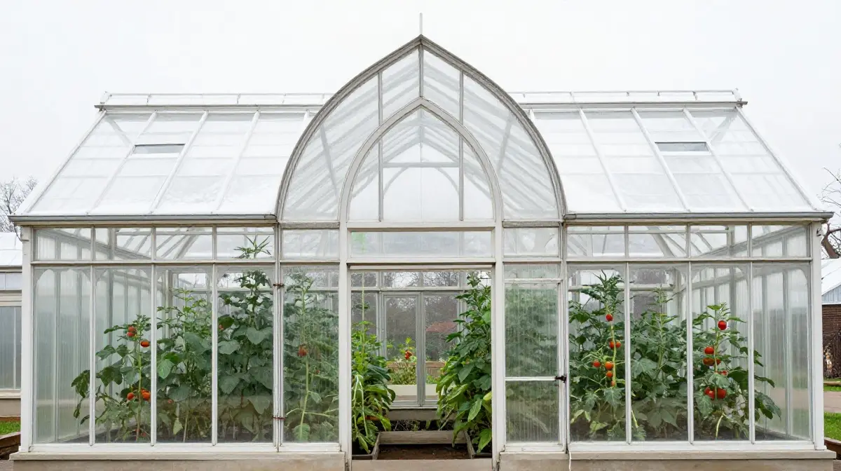 Gothic Arch Layout for Improved Ventilation and Snow Load