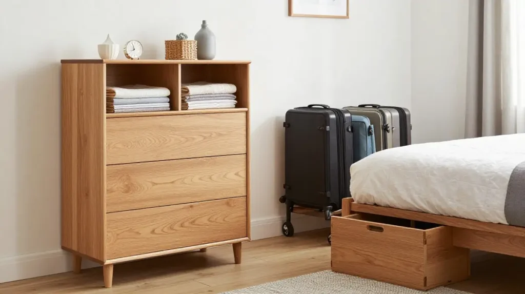 Invest in Practical Guest Bedroom Storage