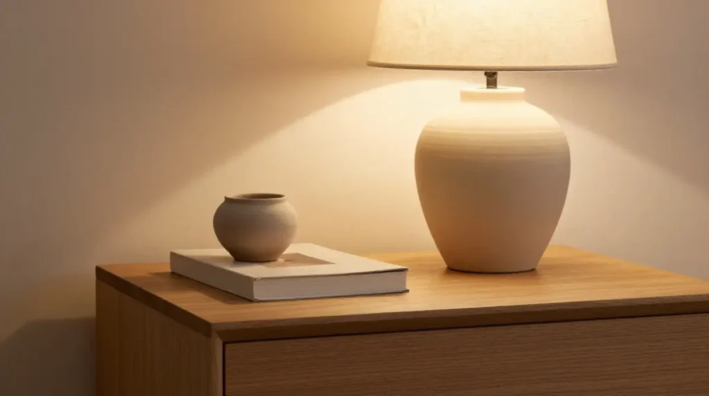 Keep Nightstand Styling Simple