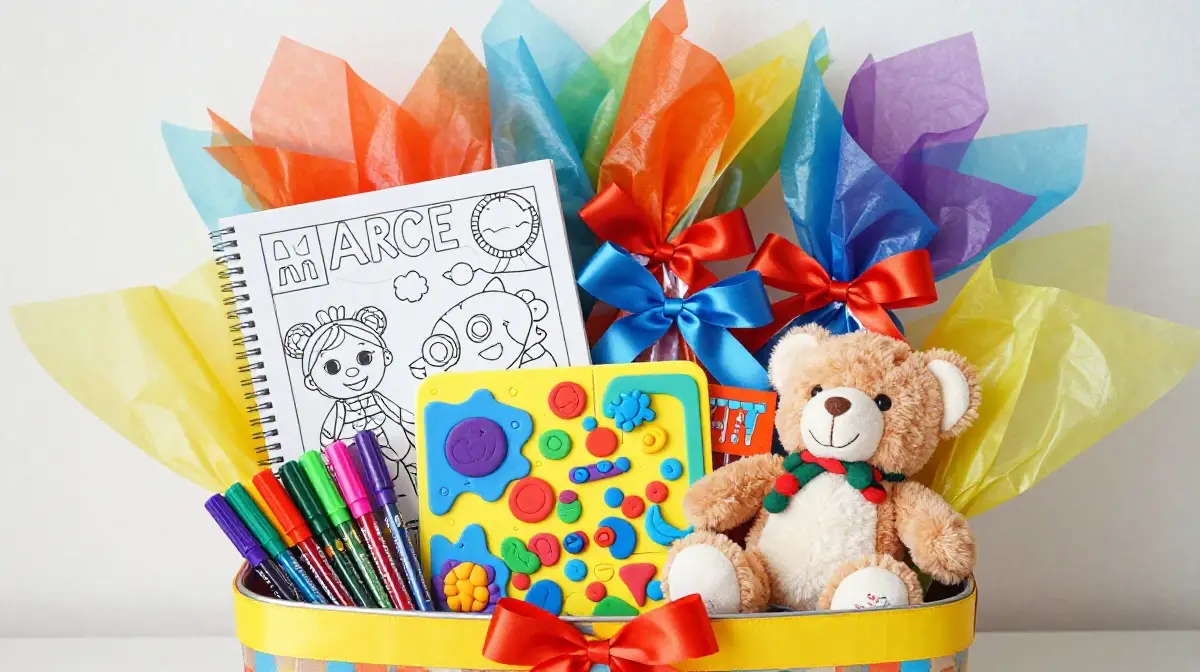Kids' Fun Activity Gift Basket