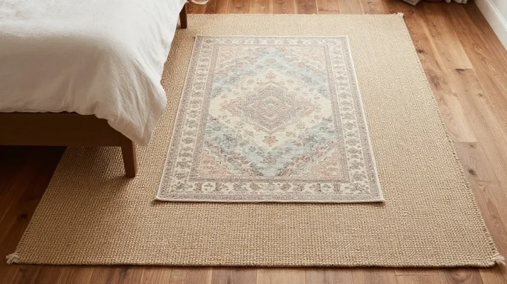 Layer Rugs for Texture and Warmth