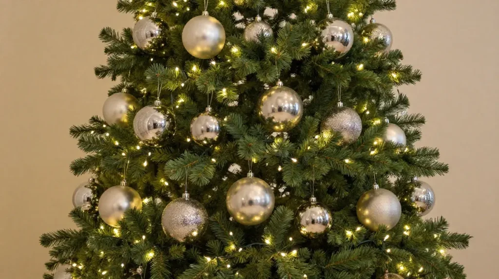 Layer Your Ornaments by Size