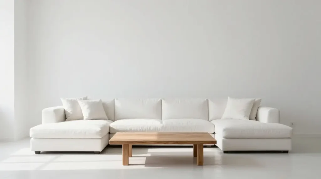 Low-Furniture Living Room for an Open Feel