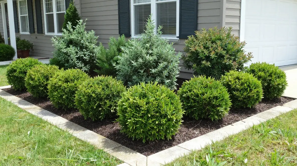 Low-Growing Shrub Borders