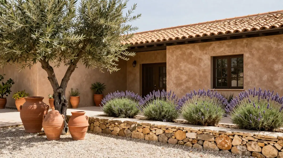 Mediterranean Style Courtyards