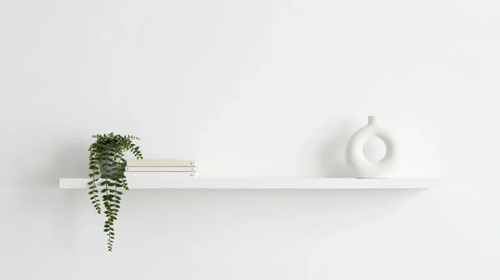 Minimalist Shelf Decor Done Right