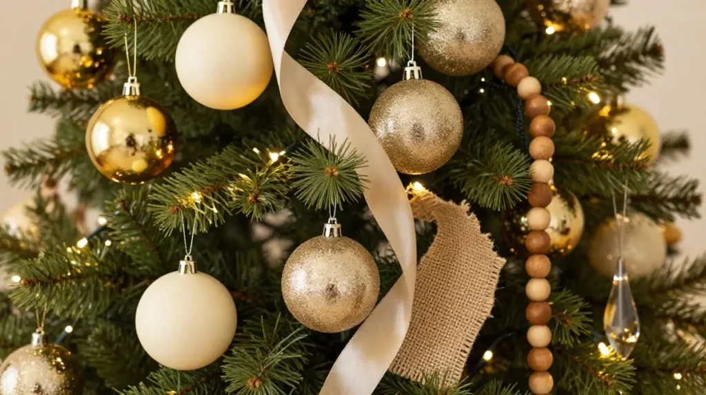 Mix Textures and Finishes for a Tree That Catches Every Eye