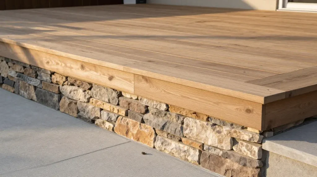 Mixed Material Skirting
