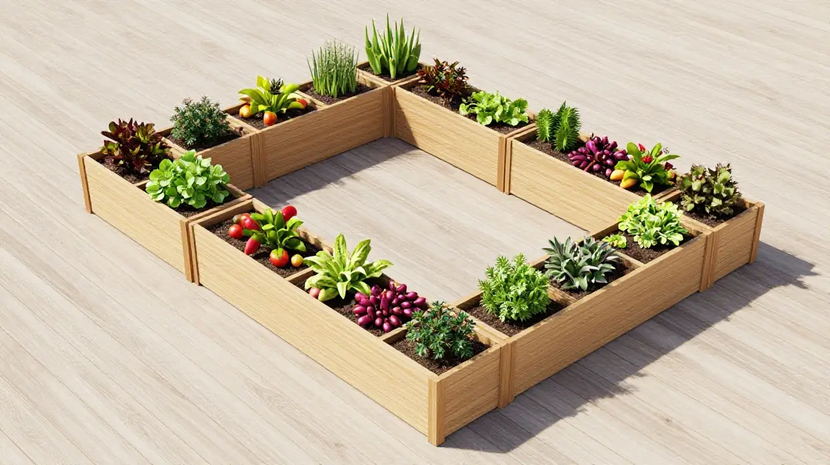 Modular Interlocking Planter Box Systems